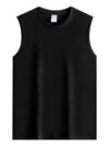 Men Tank Tops - Black, XXL